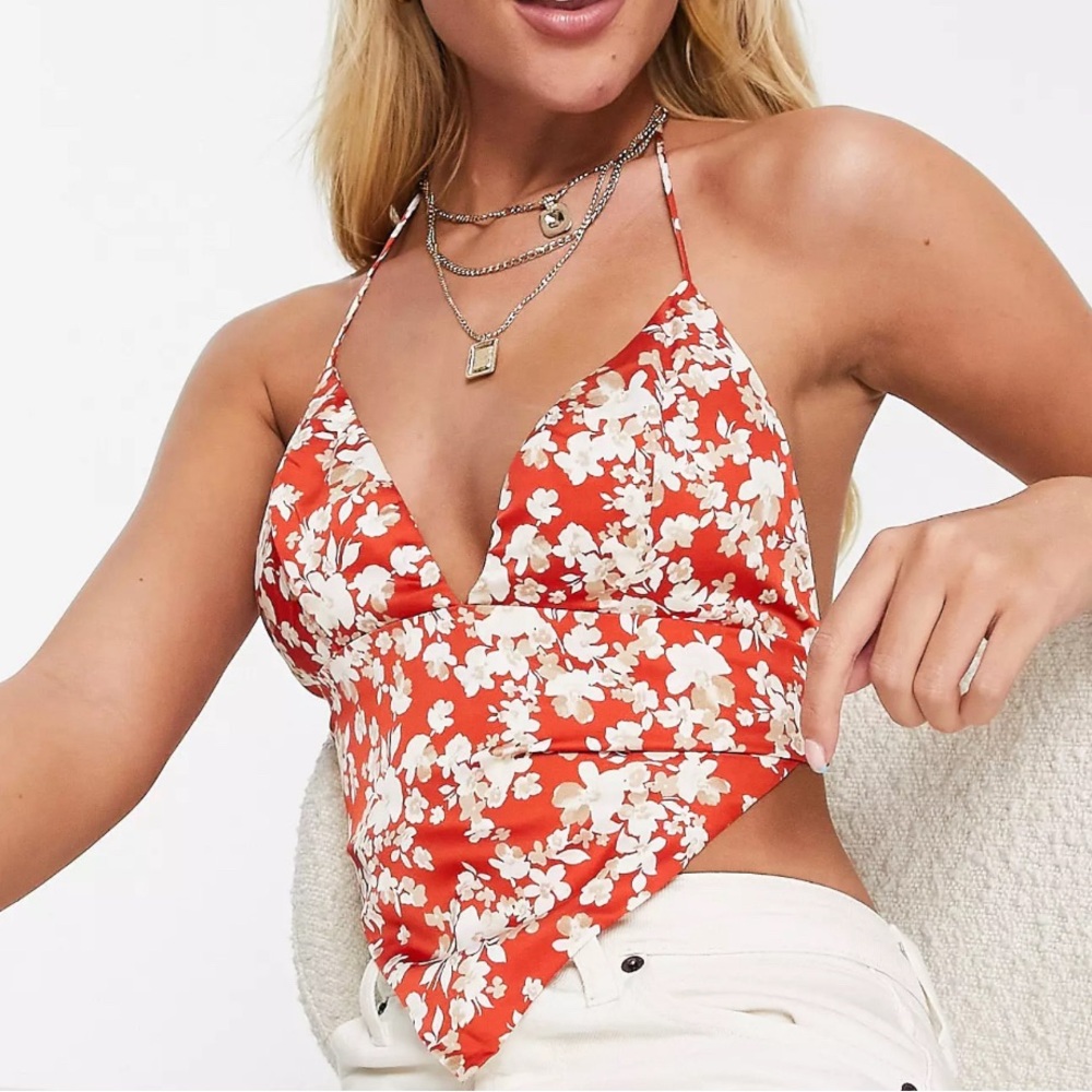 Tie-Back Halter Top
